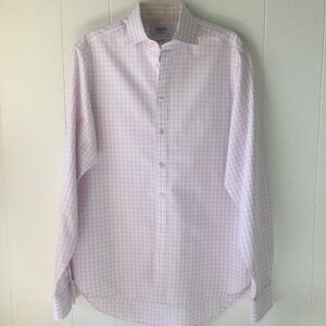 Charles Tyrwhitt Button down Gingham Plaid Shirt